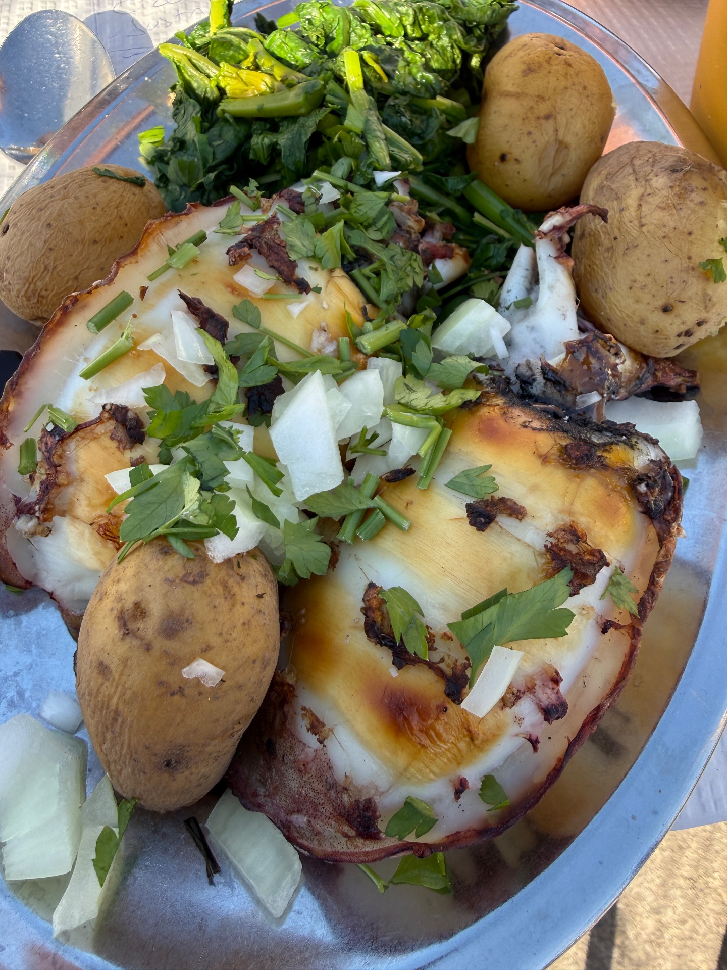 Choco com Tinta Grelhado